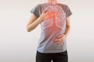a person with a drawing on the chest of a lungs / Most Hidden Danger: Mold Risks in Florida Homes During Hurricane Season / Mold Risks in Florida Homes: A Silent Menace / The Impact of Mold Risks on Health / How Hurricanes Season Exacerbate Mold Risks in Florida Homes / Effective Mold Management During Hurricane Season / ETA Mold Testing and Inspection in Florida