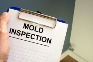 a clipboard with a piece of paper / Most Hidden Danger: Mold Risks in Florida Homes During Hurricane Season / Mold Risks in Florida Homes: A Silent Menace / The Impact of Mold Risks on Health / How Hurricanes Season Exacerbate Mold Risks in Florida Homes / Effective Mold Management During Hurricane Season / ETA Mold Testing and Inspection in Florida